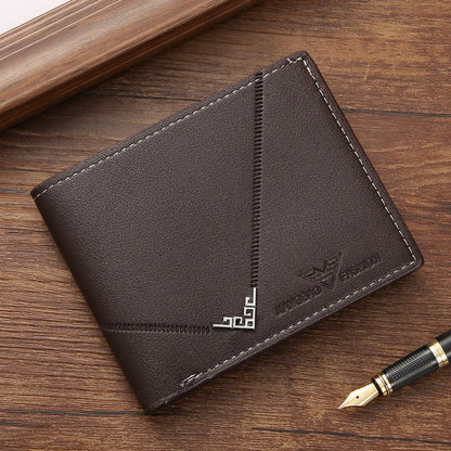 Men's Slim Money Clip Wallet Credit Card ID Holder