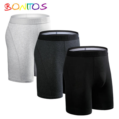 3pcs Long Boxers For Man Underwear