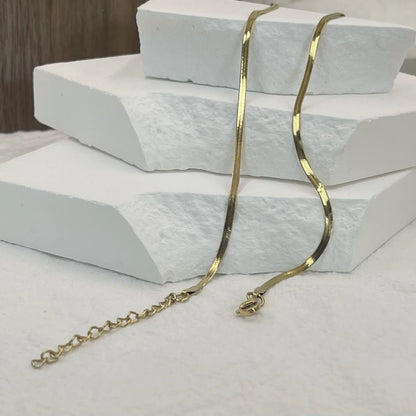 Minimalist Snake Chain Necklace