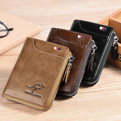 Wallet Leather Business Card Holder