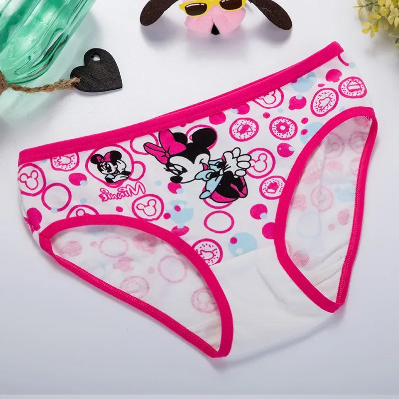 4pcs/Lot Girls  Underwear 100%Cotton Girls Panties