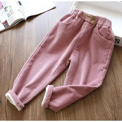 Pants Corduroy Children Outfits