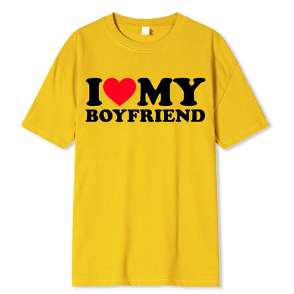 I Love My Boyfriend & I Love My Girlfriend T Shirt