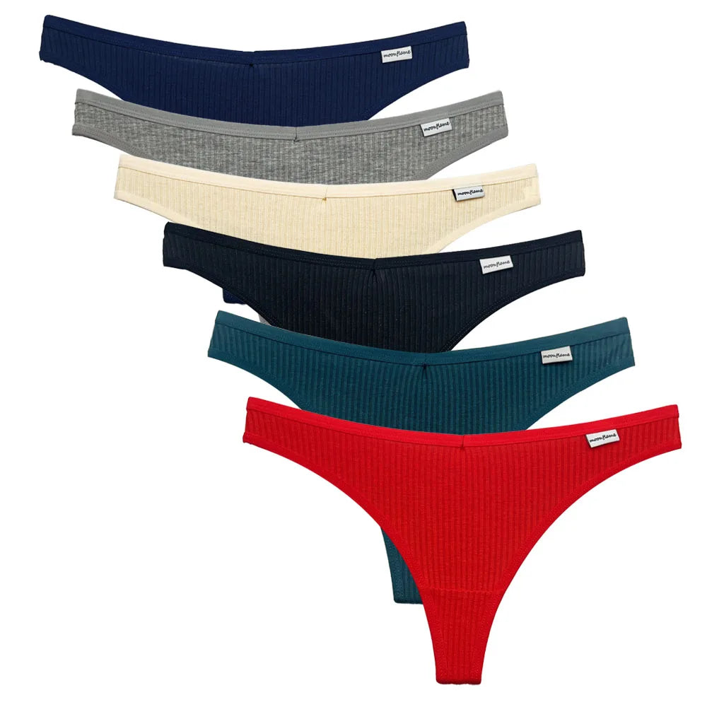 5 PCS/Set Cotton Panties G-String