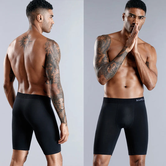 3pcs Long Boxers For Man Underwear