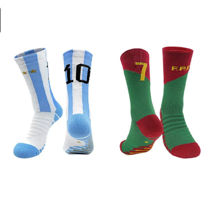 Professional soccer socks Paris Club Star number