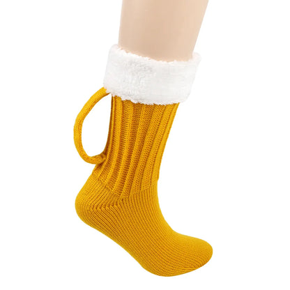 Thick Beer Mug Socks