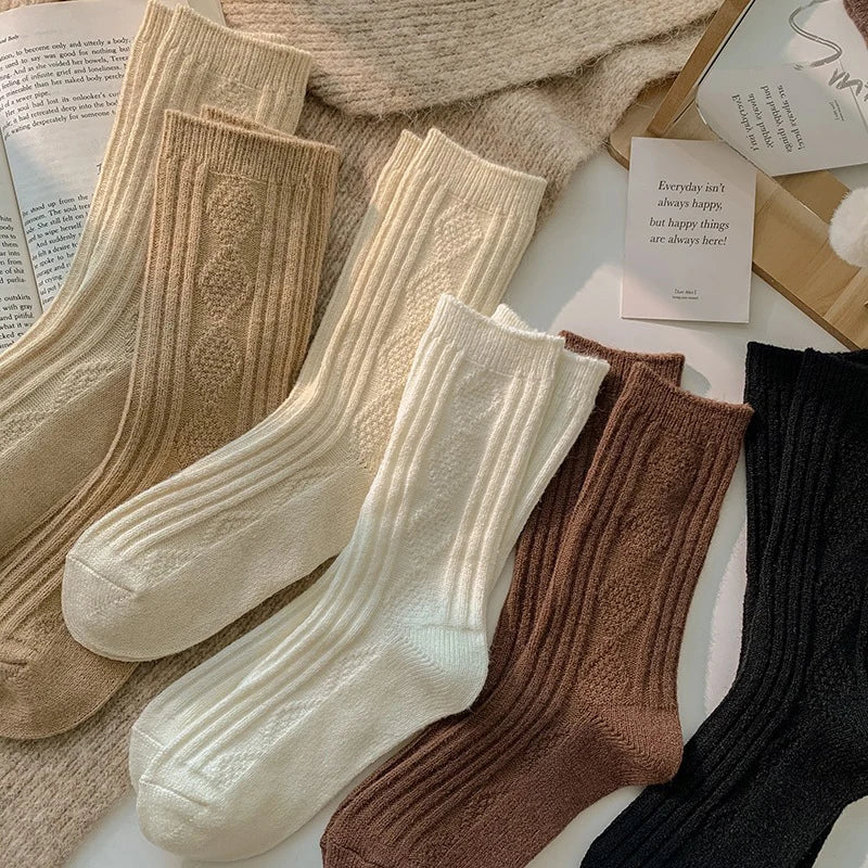 3 Pairs/Lot New Cashmere Wool Socks