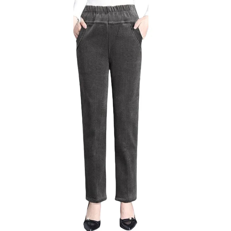 Thin & Plush Thick Casual Pants