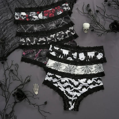 Halloween Underwear Women's Lace