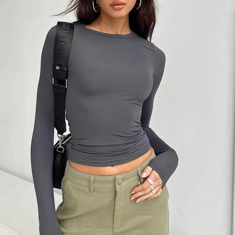 Women Casual Long Sleeve T-Shirts