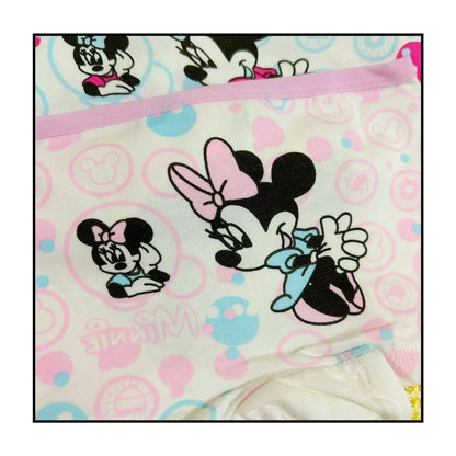 2Pcs/Bag 2-10Y New girl Minnie mouse Underwear