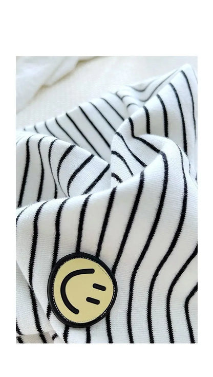 Striped Cute Baby Long Sleeved T-shirt