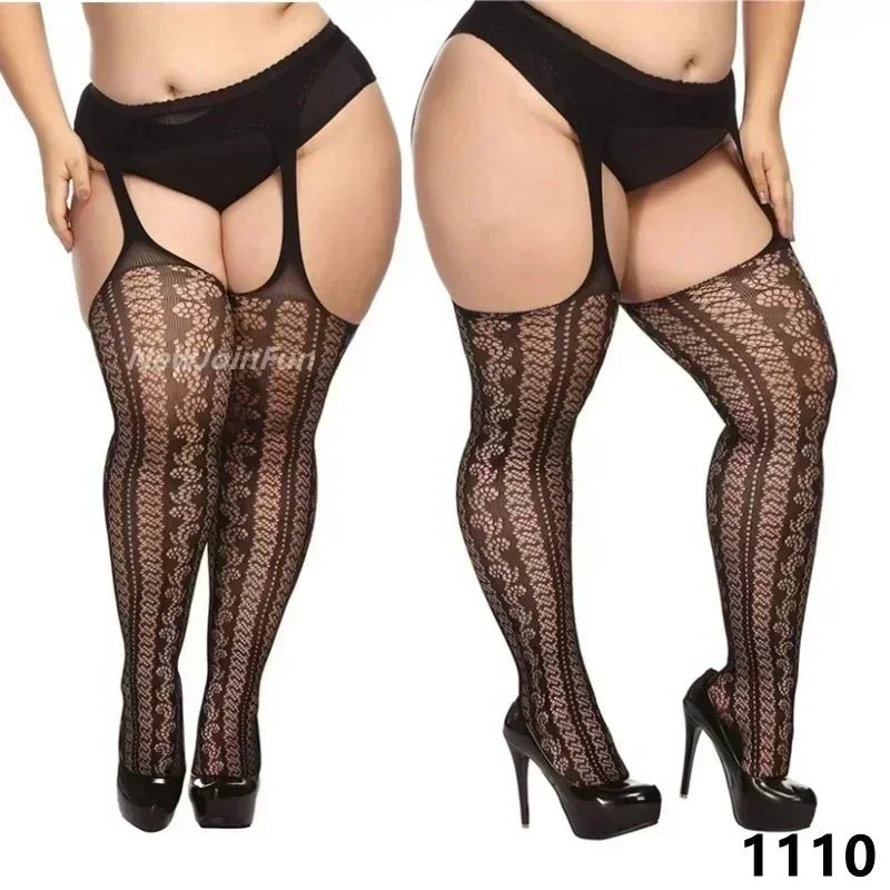 Women Large Plus Size Stockings