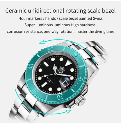 Business Leisure Stainless Steel Watch