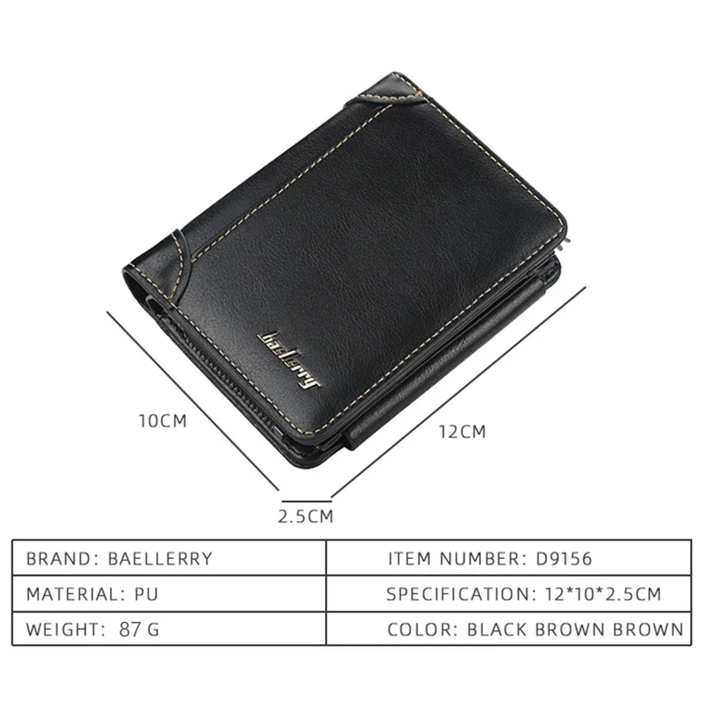 PU Leather Men Wallets High Quality