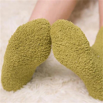 Women's Bed Socks Pure Color