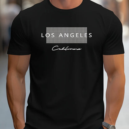 Men's 100% cotton summer loose fit large Los Angeles