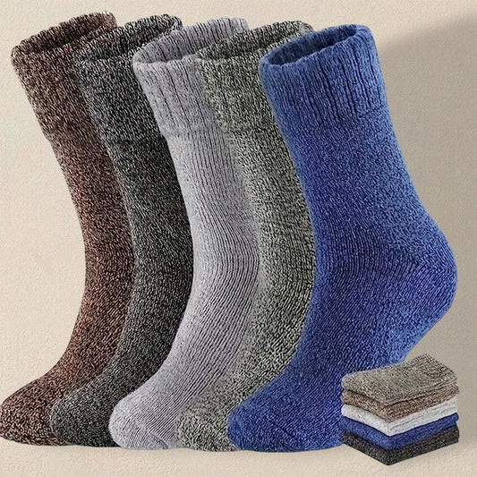 Men Solid Color Socks