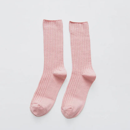 1 Pair Retro Women Cotton Socks