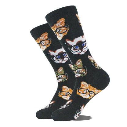 Cotton Happy Funny Socks