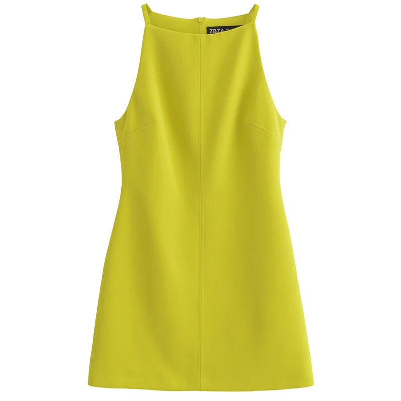 Women Dresses Bodycon Sleeveless Mini Dress