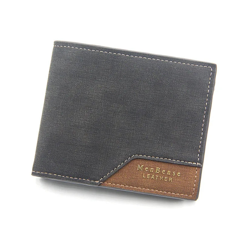 Short Men Wallets Slim Classic