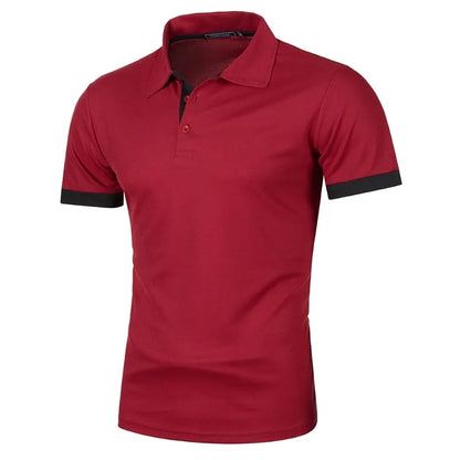 Men Short Sleeve Polo Shirt