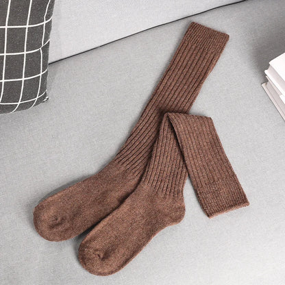 Women Long Socks Cashmere Women Boot