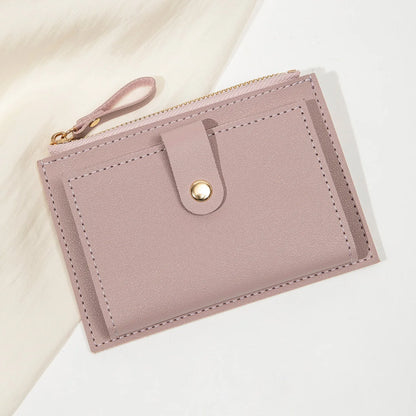 New Women's Short Card Bag Ultra Thin