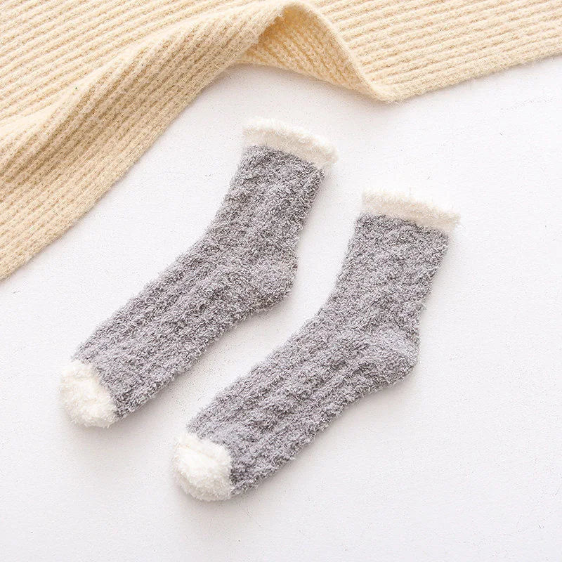 Autumn Winter Socks Cute Cat Claw