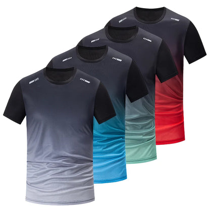 4/1 Pack Men's Gradient Quick-drying Sportswear