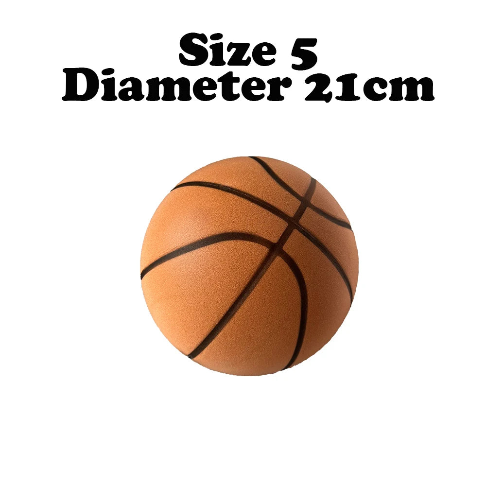 Silent Basketball Size 7 (29.5")/5# Dribbling Indoor