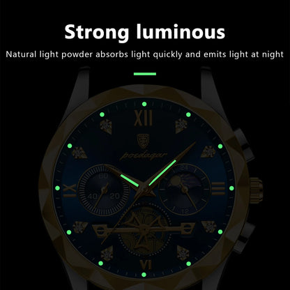 Luxury Man Wristwatch Waterproof