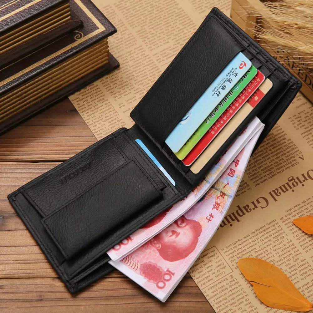 Genuine Leather Men Wallet Premium Product