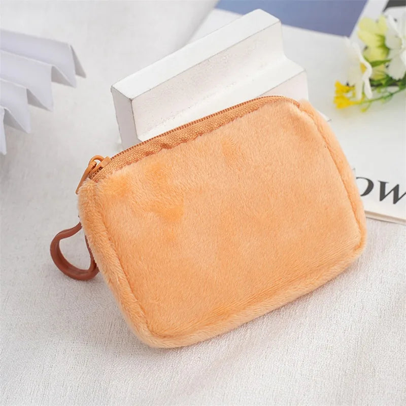 Plain Canvas Cotton Bag Pure Zipper