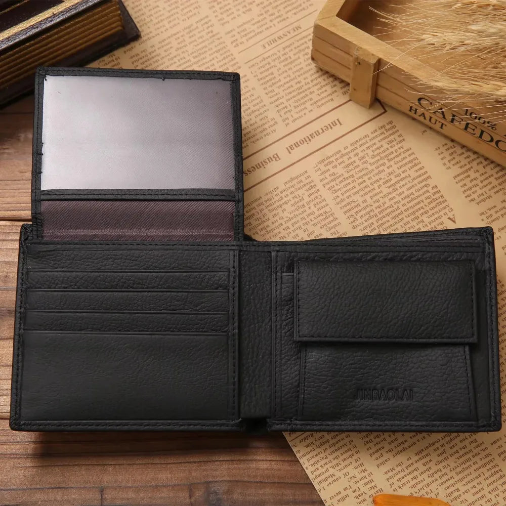 Genuine Leather Men Wallet Premium Product