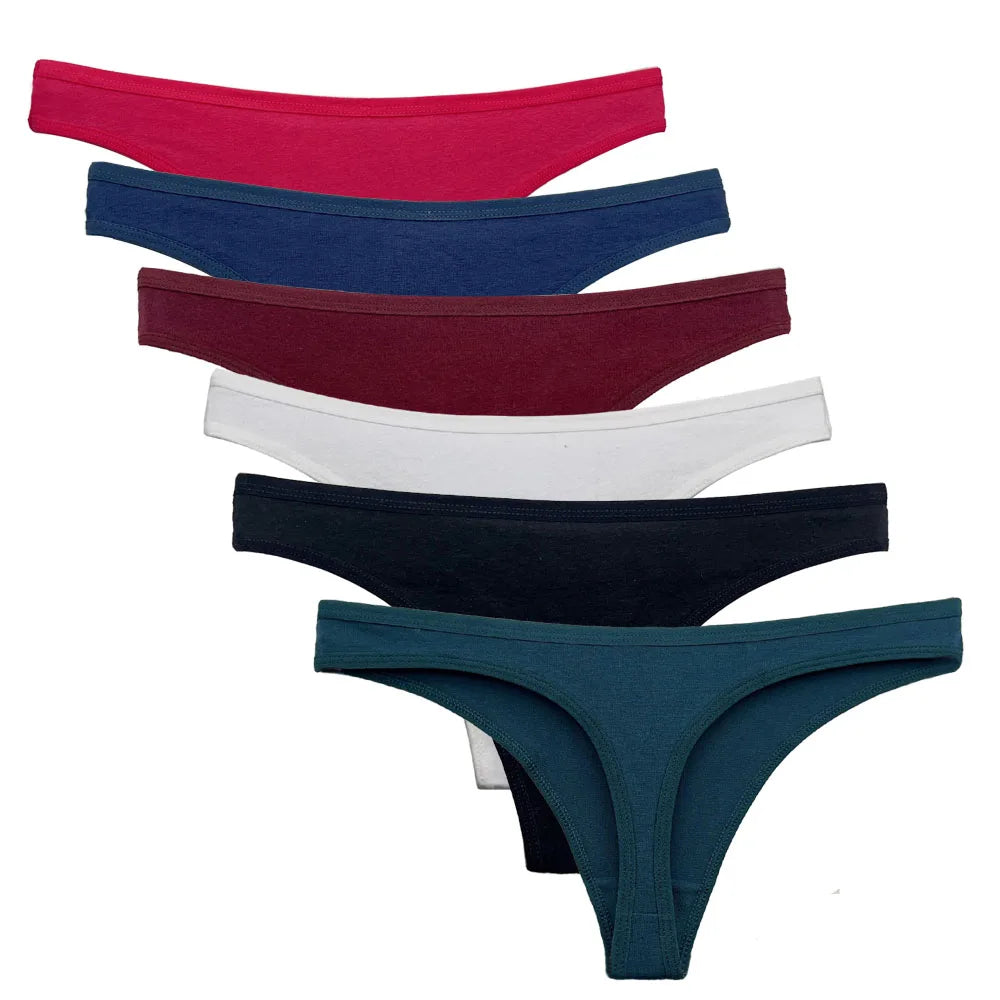 5 PCS/Set Cotton Panties G-String