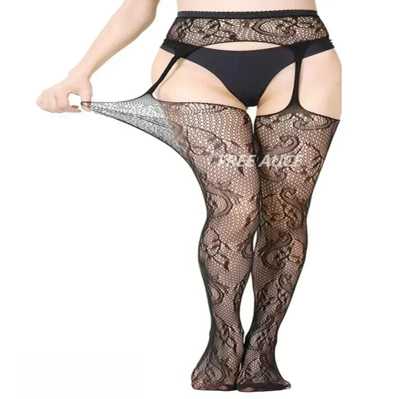 Women Large Plus Size Stockings