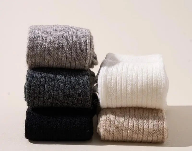 Soft Wool Long Socks Women