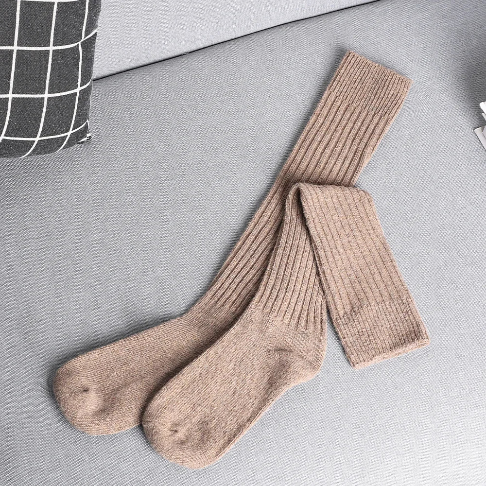 Women Long Socks Cashmere Women Boot