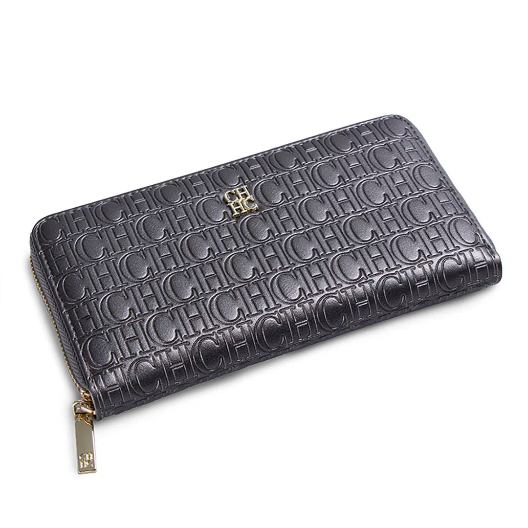 CH Women's Solid Color Long Wallet