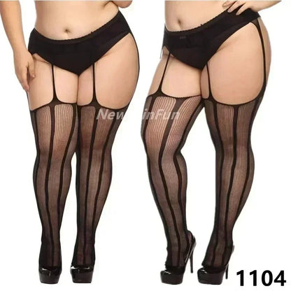 Women Large Plus Size Stockings