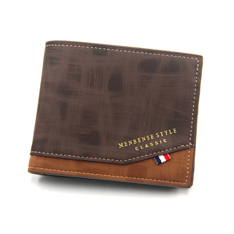 Short Men Wallets Slim Classic