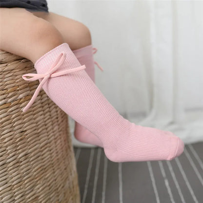 Kids Knee High Socks Baby Girls