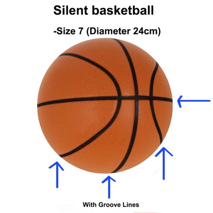 Diameter 24cm Silent Basketball Indoor Practice