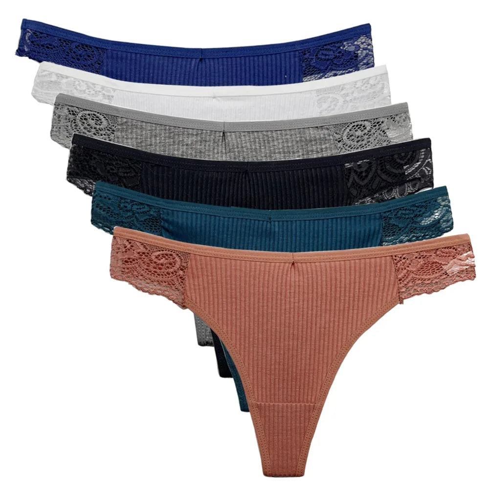 5 PCS/Set Cotton Panties G-String