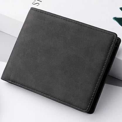 Fashion PU Leather Men Wallet Large-capacity