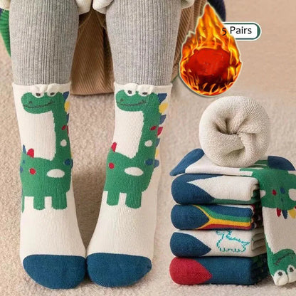 Winter Baby Socks 5 Pairs