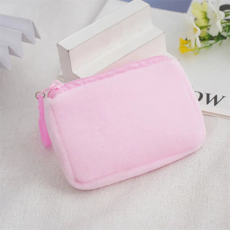 Plain Canvas Cotton Bag Pure Zipper